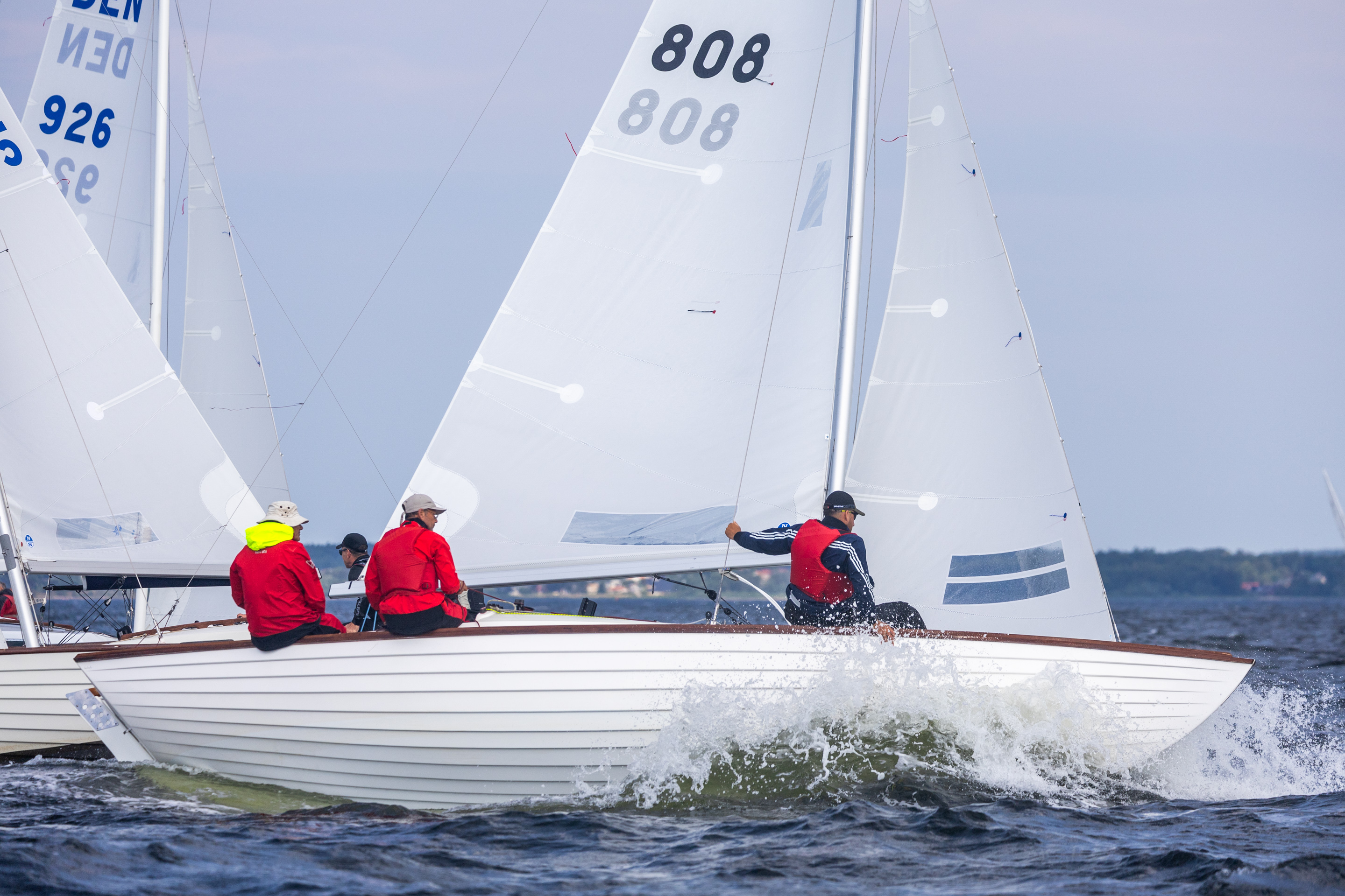 John Wulff from the UK took the lead after Wednesday's only race